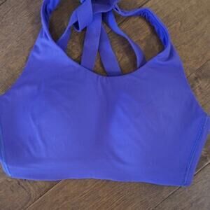 Lululemon Multi Strap Bra Purple Womens Size 32C